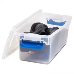 Homz 7.5 Quart Clear Plastic Stackable Storage Container Tote With Secure Latching Lid For Home And Office Organization -Northlight Store GUEST 70f9869c f283 400b bbdf f6f51de566f8