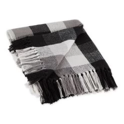 50"x60" Check Throw Blanket - Design Imports -Northlight Store GUEST 71f4d800 aed9 4475 91ed 98cc030a9d95