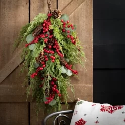 20"H Sullivans Color Snowflake Pillow; White -Northlight Store GUEST 7209fdcd 0f62 450e bbb7 285b4fba2264