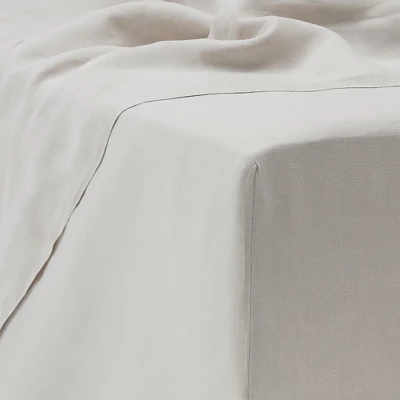 Fabdreams 100% Organic Linen 4-Piece Sheet Set- Stonewashed Finish 3 Fabdreams 100% Organic Linen 4-Piece Sheet Set- Stonewashed Finish