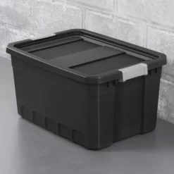 Sterilite Storage System Solution With 19 Gallon Heavy Duty Stackable Storage Box Container Totes With Grey Latching Lid For Home Organization -Northlight Store GUEST 7288a6af f152 4bda 8a29 4f7215d00dfe