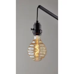 Wren Floor Lamp Black (Includes Light Bulb) - Adesso -Northlight Store GUEST 73dec3f6 6ca9 4a35 8d03 ca5ddc7de8c1