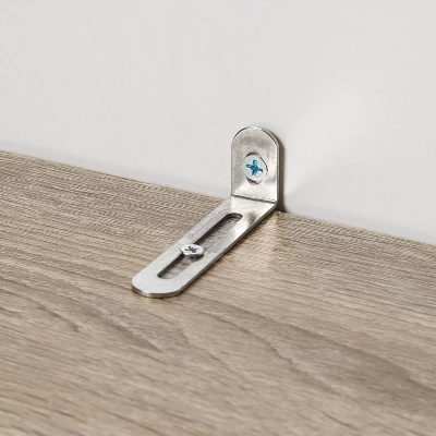 Honey-Can-Do 6 Compartment Divided Cube Cabinet Oak 7 Honey-Can-Do 6 Compartment Divided Cube Cabinet Oak - Image 5