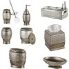 Creative Scents Dublin Bathroom Accessory Set - 6 Piece 1 Creative Scents Dublin Bathroom Accessory Set - 6 Piece -Northlight Store GUEST 74b2a964 6b03 431e be21 311803da9e63