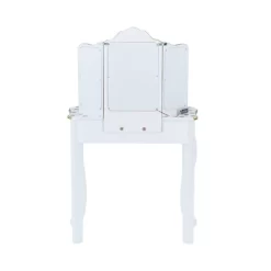 Fashion Polka Dot Gisele Play Vanity Set With Led Mirror White/Gold - Teamson Kids -Northlight Store GUEST 7533ff47 e514 4694 91b0 2eecd601bd6a