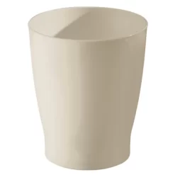 MDesign Slim Plastic Small Round Trash Can Wastebasket Garbage Bin -Northlight Store GUEST 7567ba54 7882 4315 9b46 787c46210a28