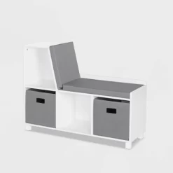 RiverRidge Home Kids' Book Nook Collection Cubby Storage Bench With 2 Bins - RiverRidge -Northlight Store GUEST 7617f23e 2eb9 4757 9cd4 4eb792a61899
