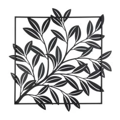 Metal Leaf Dimensional Cut-Out Wall Decor Black - Olivia & May -Northlight Store GUEST 76e173dc 186a 4caf 8a03 29ef01a612c5