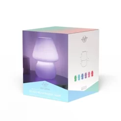 Teen Glass Mushroom Color Changing LED Table Lamp White - West & Arrow -Northlight Store GUEST 7749bad2 a78d 4cc8 9f2d 510e84cb1408