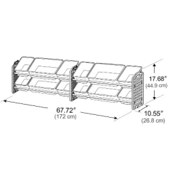 UNiPLAY Toy Organizer With Removable Storage Bins, Multi-Bin Organizer For Books, Building Blocks, School Materials, Toys With Baseplate Board Frame 16 UNiPLAY Toy Organizer With Removable Storage Bins, Multi-Bin Organizer For Books, Building Blocks, School Materials, Toys With Baseplate Board Frame -Northlight Store GUEST 782b8a7b 00ca 4dd9 bb14 e5ecc96c0850