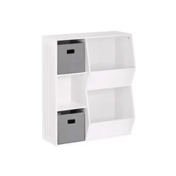 3pc Kids' Floor Cabinet With 2 Bins Set - RiverRidge Home 27 3pc Kids' Floor Cabinet With 2 Bins Set - RiverRidge Home -Northlight Store GUEST 79502da4 3f65 48d9 adac 12729dfa507d