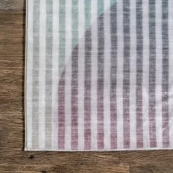 NuLOOM Erikka Abstract Striped Kids Machine Washable Area Rug -Northlight Store GUEST 7952508f 9853 4ff4 9da8 42945a877aa4