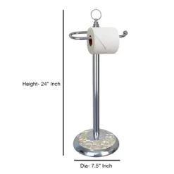 Freestanding Toilet Tissue Holder Chrome/MOP - Nu Steel -Northlight Store GUEST 79549629 de4e 4bf7 a732 2f1a79aaa1dd
