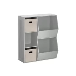3pc Kids' Floor Cabinet With 2 Bins Set - RiverRidge Home 18 3pc Kids' Floor Cabinet With 2 Bins Set - RiverRidge Home -Northlight Store GUEST 79763f5b 3654 4272 a41f 34039b422494