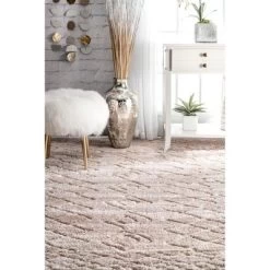 NuLOOM Vinita Moroccan Diamonds Shaggy Area Rug 12 NuLOOM Vinita Moroccan Diamonds Shaggy Area Rug -Northlight Store GUEST 7a2eb0f9 704a 4e80 9fab 22125f375f1e