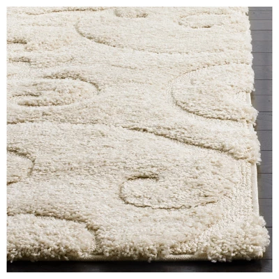 Runner Abstract Shag/Flokati Loomed - Safavieh 3 Runner Abstract Shag/Flokati Loomed - Safavieh