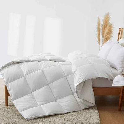 Peace Nest Light&All-Season Warmth White Goose Feather Down Comforter Duvet 4 Peace Nest Light&All-Season Warmth White Goose Feather Down Comforter Duvet - Image 2