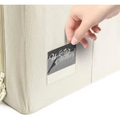 Sorbus Foldable Storage Bag Beige -Northlight Store GUEST 7ccf15d5 6060 4f76 99fc b419b3062a26