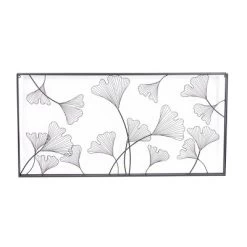 Metal Floral Wall Decor With Black Frame Gold - Olivia & May -Northlight Store GUEST 7db881df b496 4c73 801c 8a5a69f101f0