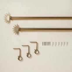 Sunrise Curtain Rod Brass - Opalhouse™ Designed With Jungalow™ -Northlight Store GUEST 7e174e0e eb9b 46dc a4f6 b17cbd5e4853