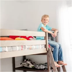 Max & Lily L-Shaped Twin Over Full Bunk Bed With Bookcase -Northlight Store GUEST 7e3c8109 e62f 48e1 8c1b 1f7e1f2897e1