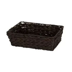 Household Essentials Set Of 4 Hyacinth Stained Baskets Brown -Northlight Store GUEST 7e434393 946e 4b23 ba0e 1366b5232ef4