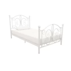 Twin Kids' Bombay Metal Bed White - Room & Joy -Northlight Store GUEST 7eadabe9 f2bf 4c83 b909 8c85d545727c