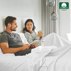 Luxury Fitted Sheet Only, 600 Thread Count - 100% Cotton Sateen, Deep Pocket, Soft, Cool & Durable By California Design Den -Northlight Store GUEST 7ee71d5a 8e03 45c2 8232 4d3789c41a74