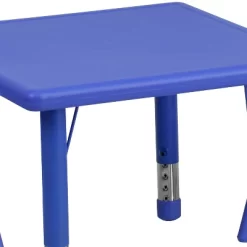 Flash Furniture 24" Square Plastic Height Adjustable Activity Table Set With 2 Chairs -Northlight Store GUEST 7f753bc9 cc9a 4f4a 855b 5d48b2793606