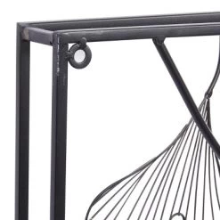 Metal Floral Wall Decor With Black Frame Gold - Olivia & May -Northlight Store GUEST 80128bd7 5b85 4b07 bce7 7c3ddad2ea29