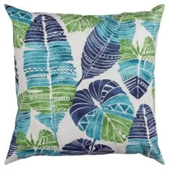22"x22" Oversize Poly-Filled Leaf Pattern Botanical Indoor/Outdoor Square Throw Pillow - Rizzy Home 14 22"x22" Oversize Poly-Filled Leaf Pattern Botanical Indoor/Outdoor Square Throw Pillow - Rizzy Home -Northlight Store GUEST 807c6e2b 3d1f 42c4 8049 5fa6ebc58587