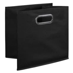 Niche Cubo 2pk Foldable Fabric Storage Bin With Label Holder Black 12 Niche Cubo 2pk Foldable Fabric Storage Bin With Label Holder Black -Northlight Store GUEST 80efeb36 7b99 4c5c bd51 c07bfee78c02