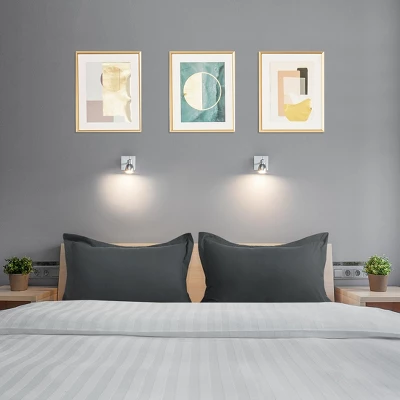 PiccoCasa Oxford Soft Brushed Microfiber Comfortable Pillowcases 2 Pcs 4 PiccoCasa Oxford Soft Brushed Microfiber Comfortable Pillowcases 2 Pcs - Image 2