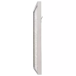 Abstract Illusion Rice Paper Shadow Box Wall Art White - StyleCraft