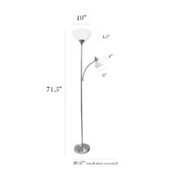 Floor Lamp With Reading Light - Simple Designs -Northlight Store GUEST 8294253c b31c 421a af4b 64ddc500a214
