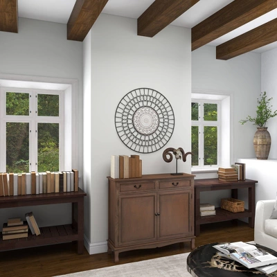 Metal Abstract Carved Design Wall Decor Black - Olivia & May 12 Metal Abstract Carved Design Wall Decor Black - Olivia & May - Image 10