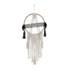 Cotton Macrame Handmade Intricately Weaved Wall Decor With Beaded Fringe Tassels Black - Olivia & May -Northlight Store GUEST 836e1c96 124c 4119 b3d7 6e8cc90c0aa9