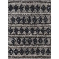 Andes Geometric Accent Rug Black - Momeni -Northlight Store GUEST 84355f23 3e89 4cba ba53 79a1f1bbc6fe