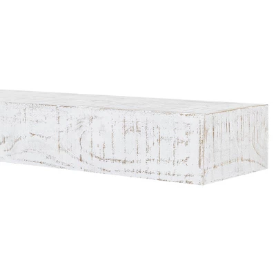 Country Living Hatteras Floating Farmhouse Mantel Shelf In Whitewash 3 Country Living Hatteras Floating Farmhouse Mantel Shelf In Whitewash