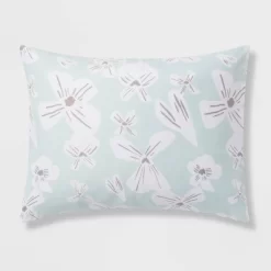 Floral Print Microfiber Reversible Comforter & Sheet Set Mint Green - Room Essentials™ 16 Floral Print Microfiber Reversible Comforter & Sheet Set Mint Green - Room Essentials™ -Northlight Store GUEST 84674369 e1fb 44c2 b88d 3402879a5766