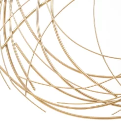 LuxenHome Gold Metal Abstract Swirl Round Wall Decor 19 LuxenHome Gold Metal Abstract Swirl Round Wall Decor -Northlight Store GUEST 84cbc33e ecb4 4d07 a7ee 4eb98187e297