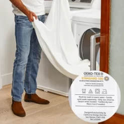 Cotton Sheets Set - Softest 400 Thread Count Bed Sheets, 100% Cotton Sateen, Cooling, Deep Pocket By California Design Den -Northlight Store GUEST 84dac457 4ab8 414e 9371 aef218626727