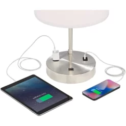 360 Lighting Colby Nickel USB Desk Lamps Set Of 2 With Smart Socket -Northlight Store GUEST 85372a90 d322 4eb0 864d 53a1ade911c8