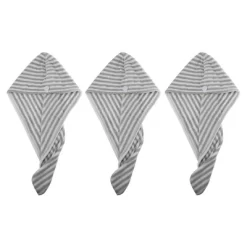 Unique Bargains Soft Hair Towel Wrap Drying Cap Microfiber For Wet Long Hair 9.84x25.59 Inch 3 Pcs -Northlight Store GUEST 8553e94d 05ea 4dc2 ac47 da0d77196001