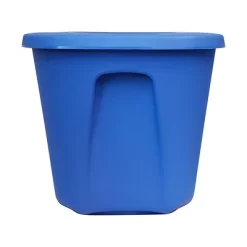 HOMZ 10-Gallon Stackable And Nestable Heavy Duty Plastic Storage Container Organizer Bin With 4 Way Handles, Capri Blue (8 Pack) 9 HOMZ 10-Gallon Stackable And Nestable Heavy Duty Plastic Storage Container Organizer Bin With 4 Way Handles, Capri Blue (8 Pack) -Northlight Store GUEST 865ab661 ca2c 467d bc40 114765063a3b