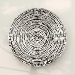 Mother Of Pearl Plate Handmade Mosaic Wall Decor Silver - Olivia & May -Northlight Store GUEST 86ae954c 6d5d 4c7a b809 c812f0728033