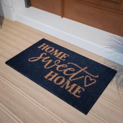 Flash Furniture Harbold 18" X 30" Indoor/Outdoor Coir Doormat With Home Sweet Home Message And Non-Slip Backing