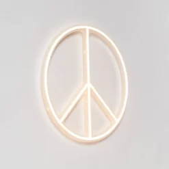 Peace Neon Kids' Wall Decor - Pillowfort™ -Northlight Store GUEST 8760d761 38ac 400d bbca 2f8c901697c9