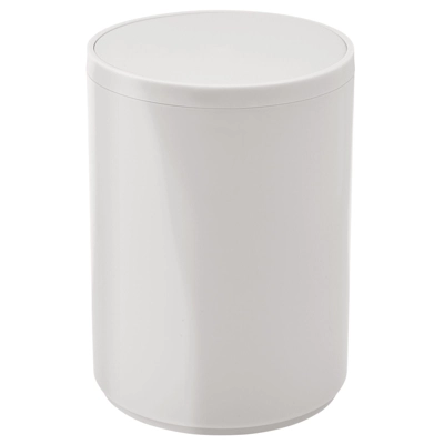MDesign Round Swing Trash Can Garbage Bin 12 MDesign Round Swing Trash Can Garbage Bin - Image 10