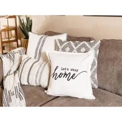 13"x20" Oversize Bria Striped Family-Friendly Lumbar Throw Pillow Cover - Lush Décor -Northlight Store GUEST 8844ca38 ed49 45d3 af8e 30ef69232c9e